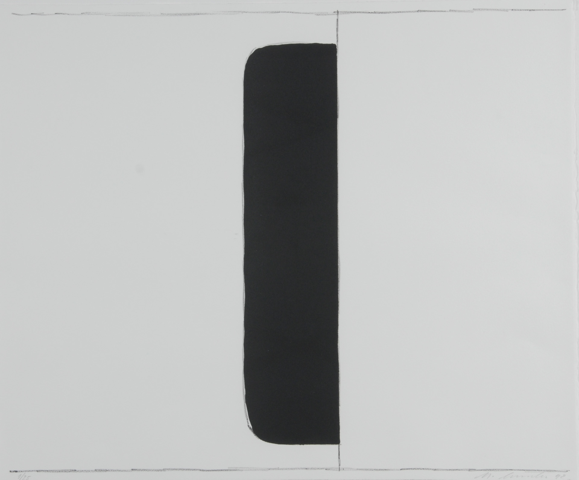 Matias Spescha, Blatt aus "Ohne Titel"