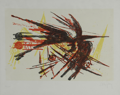 2 Blätter: Composition II, 1963; Sans titre