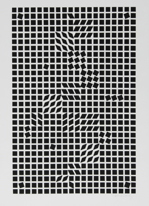 Sans titre, aus "Cassou, Kassák, Vasarely"