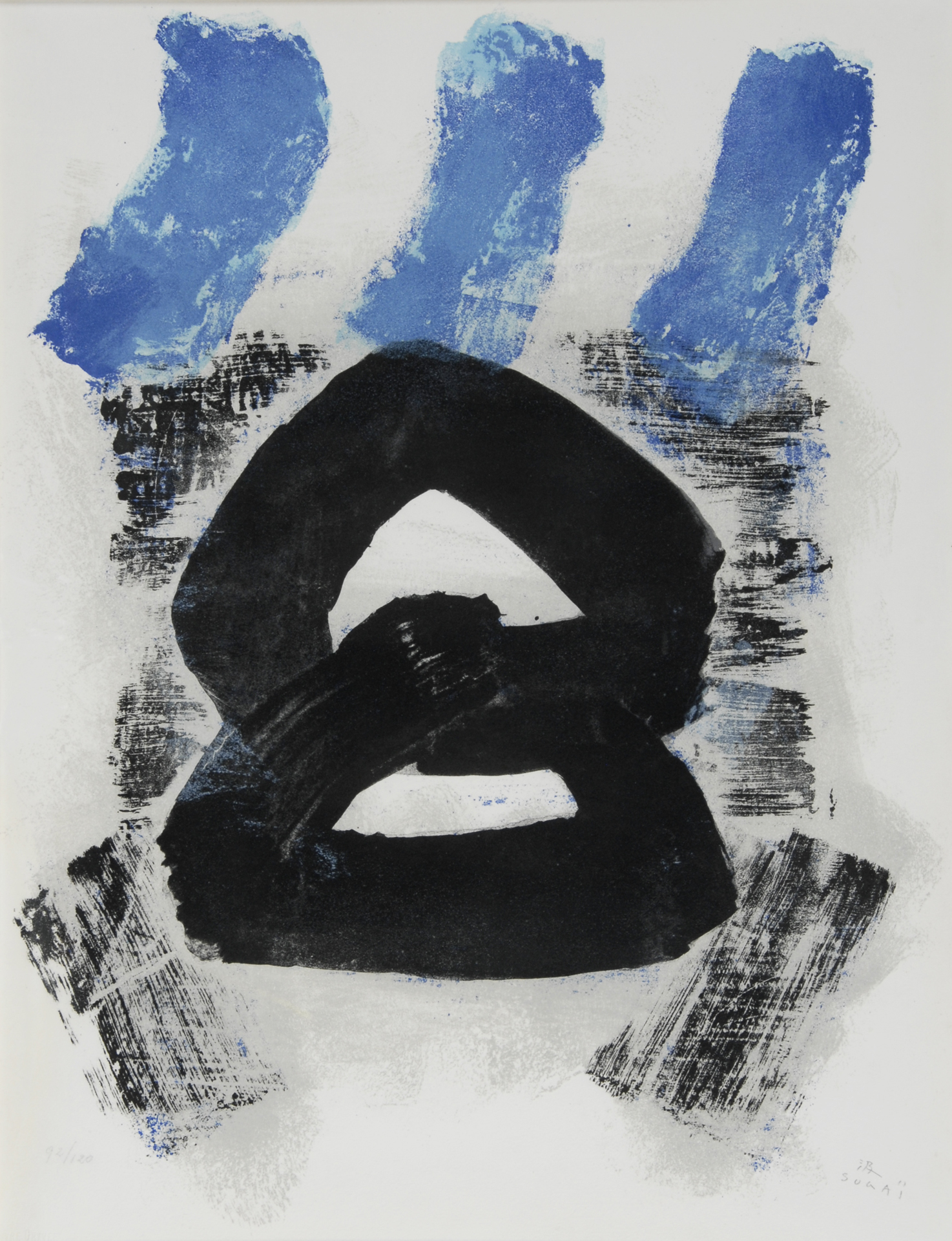 Kumi Sugaï, Bleu et noir