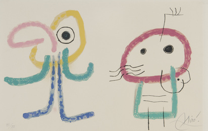 Blatt aus "L'enface d'Ubu"