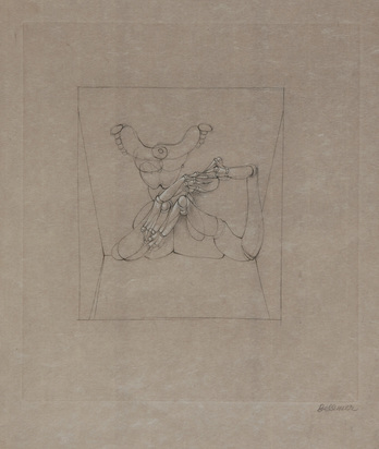 Blatt, aus "Les marionettes"