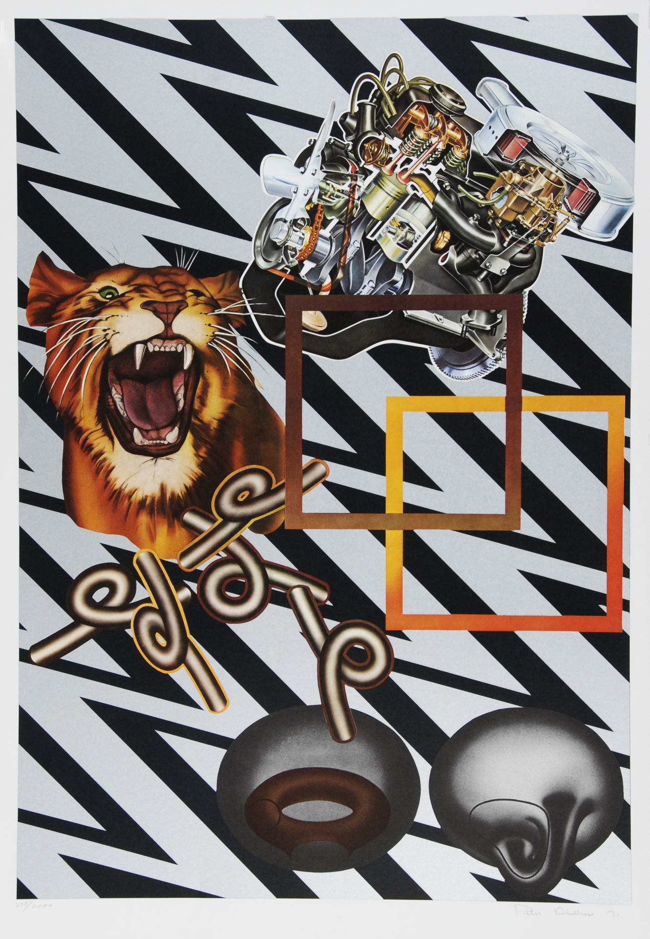 Peter Phillips, 3 Blätter: Select-O-Mat Rear Axle, 1971; Safari (Silver), 1971; Safari (Bronze)