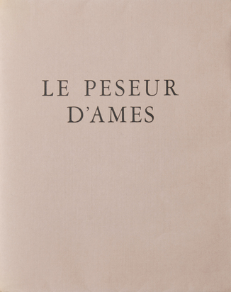 Book. André Maurois. Le peseur d'ames