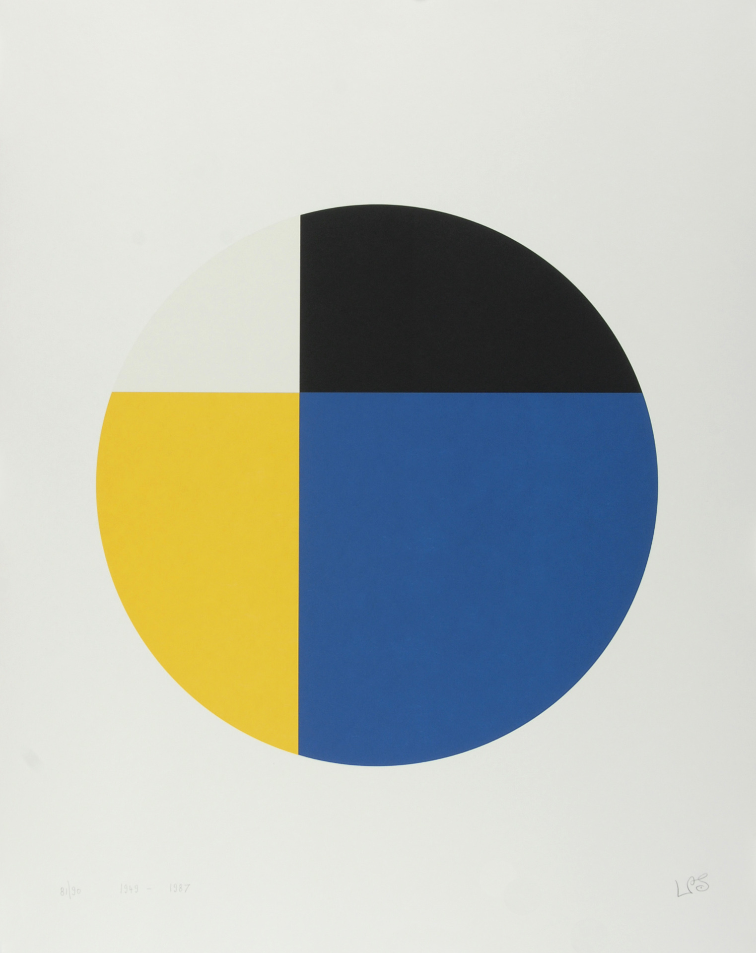 Leon Polk Smith, Portfolio. Quadrat im Kreis 1946-1976