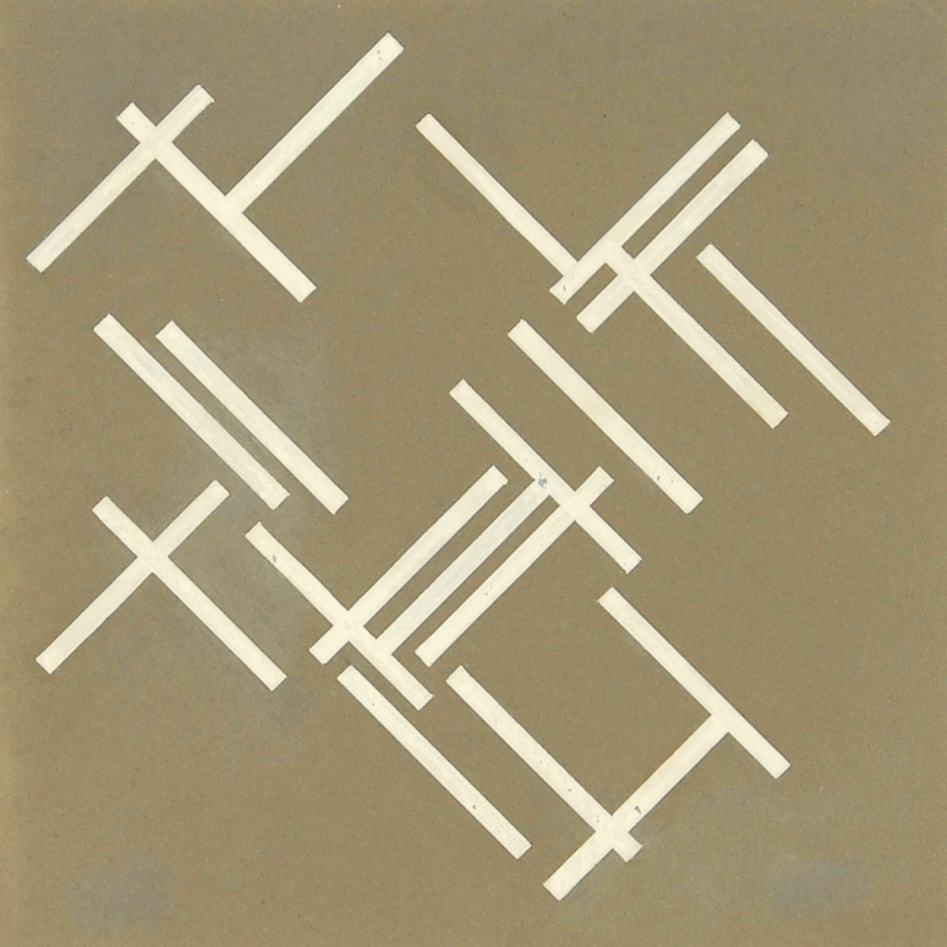 Richard Paul Lohse, Diagonal-Rythmus 6-5, early 1940's