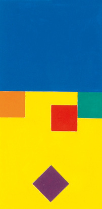 Color Study for a not executed serigraph