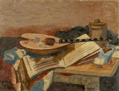 Nature morte avec mandoline