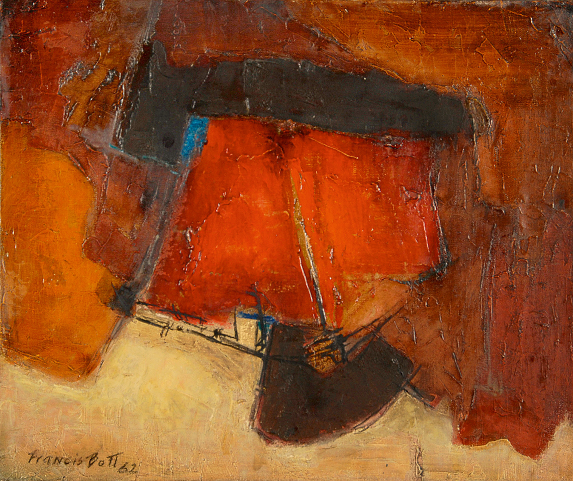 Francis Bott, Paysage suspendu