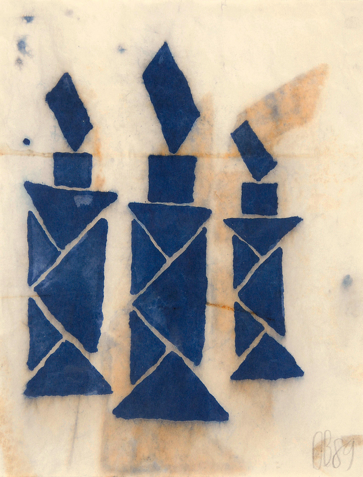 Donald Baechler, Untitled