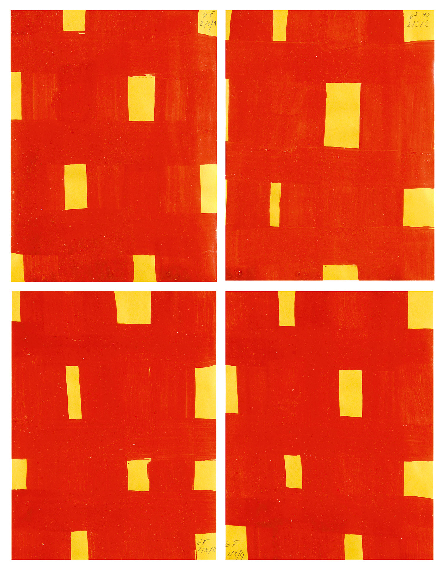 Günther Förg, Ohne Titel