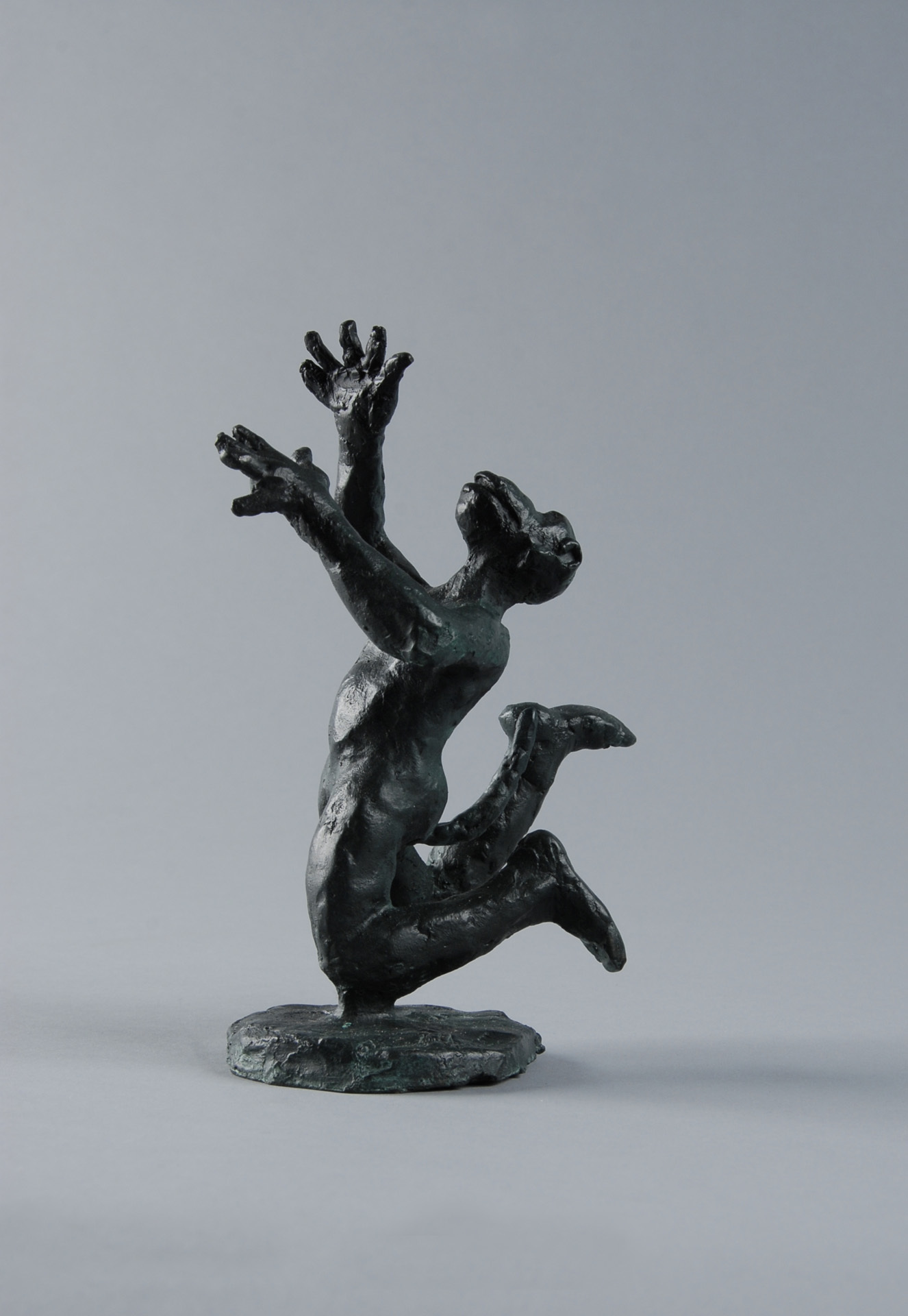 Jörg Immendorff, Untitled (Monkey on one Knee)