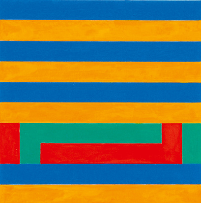 Color Study to Painting "1:2:3:4"