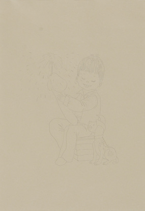 3 Children Drawings