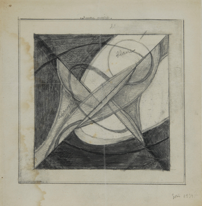 Étude de composition (hommage à Pevsner)