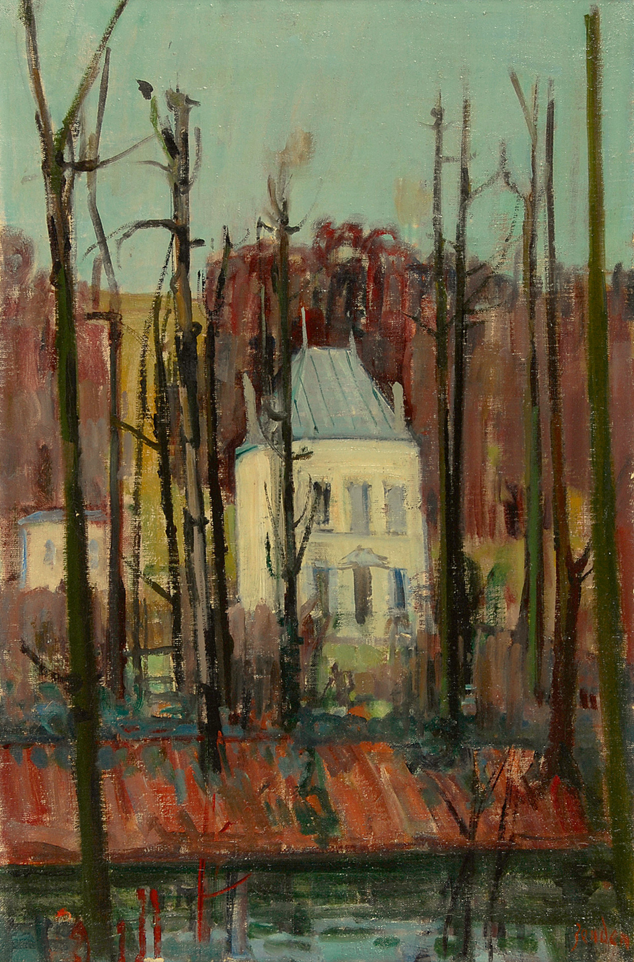 Rudolf Zender, The white Villa