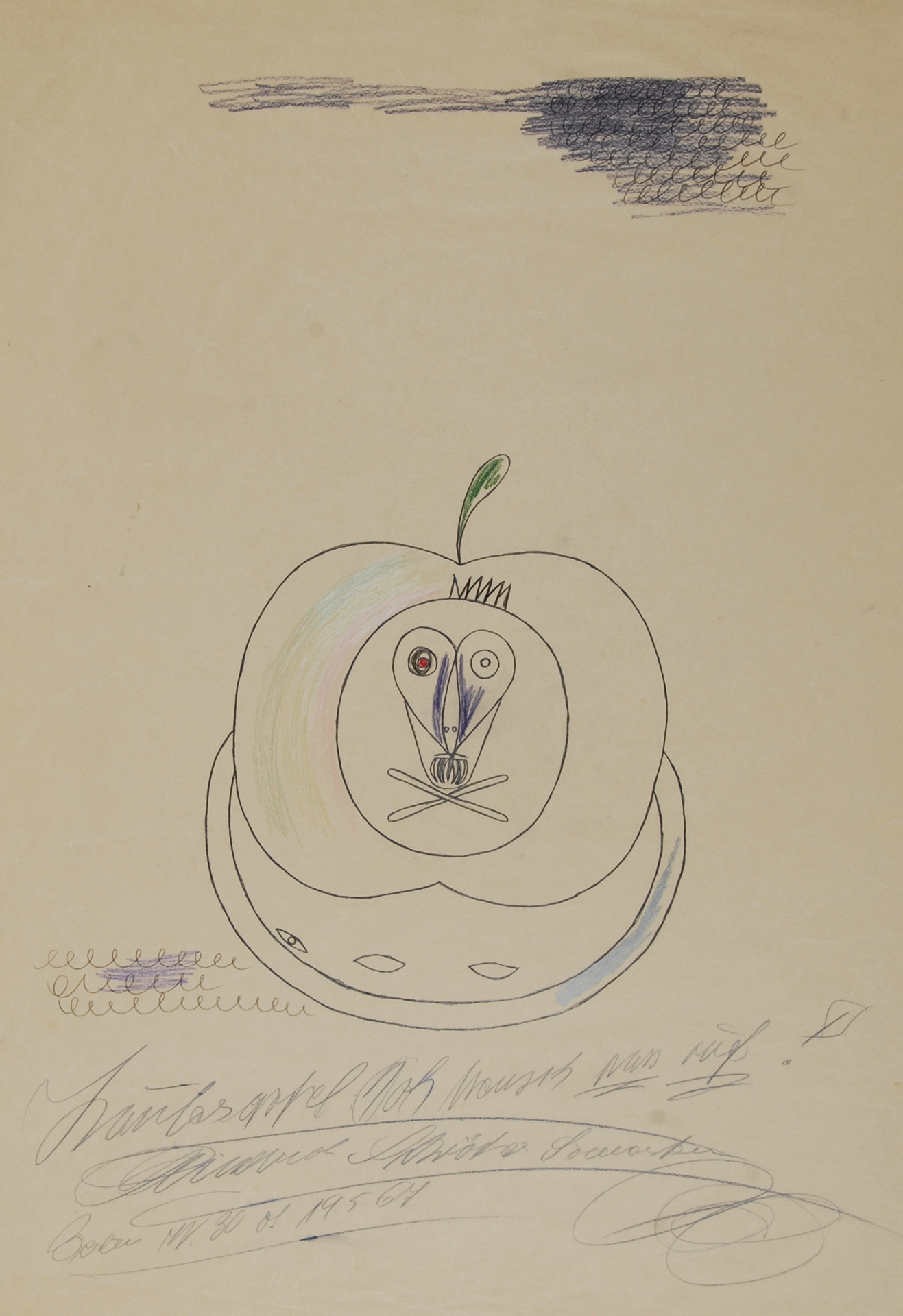Friedrich Schröder-Sonnenstern, Apfel