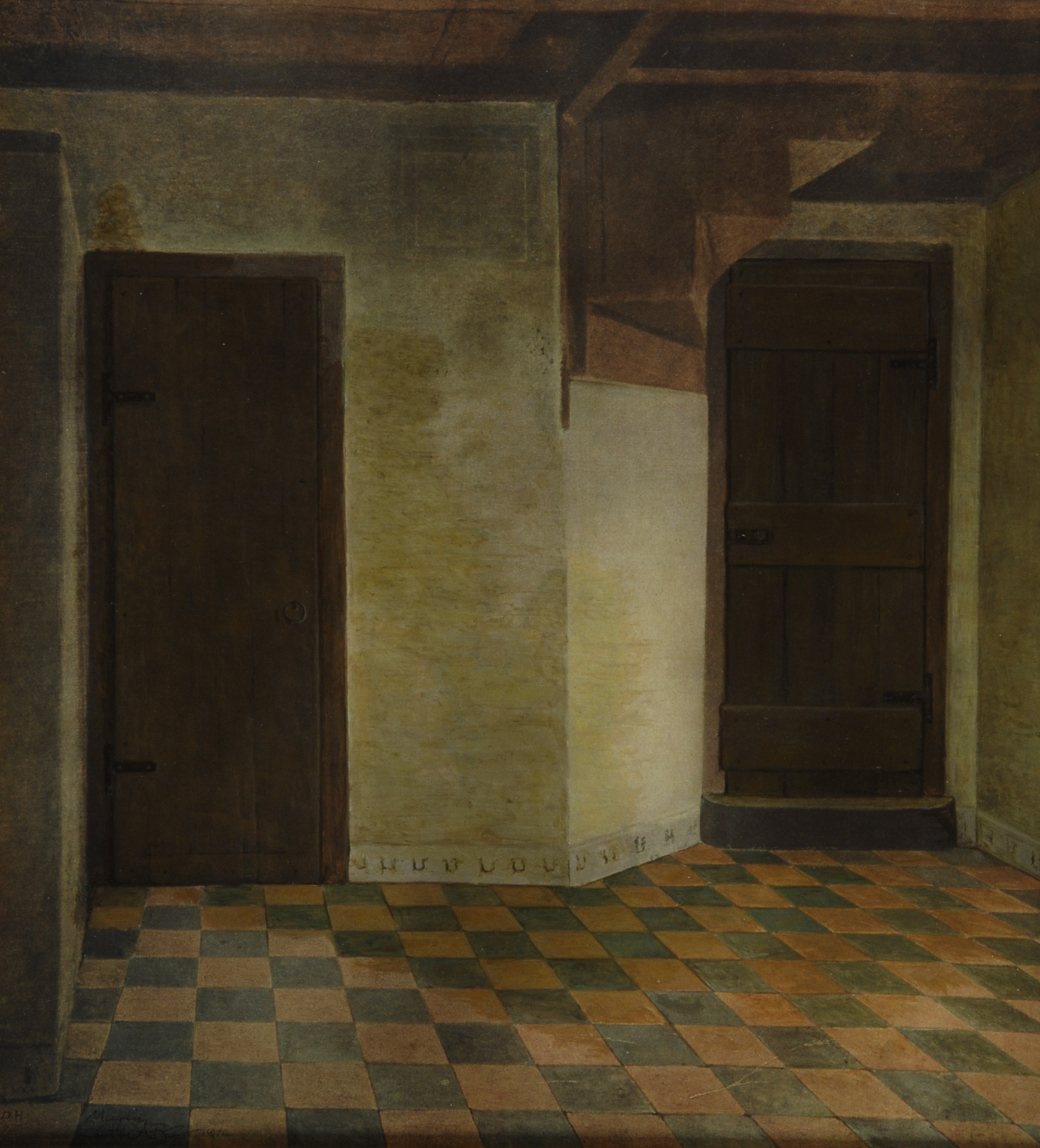 Martin Schwarz, Diptychon. Abwesenheit (nach P.D.H.)