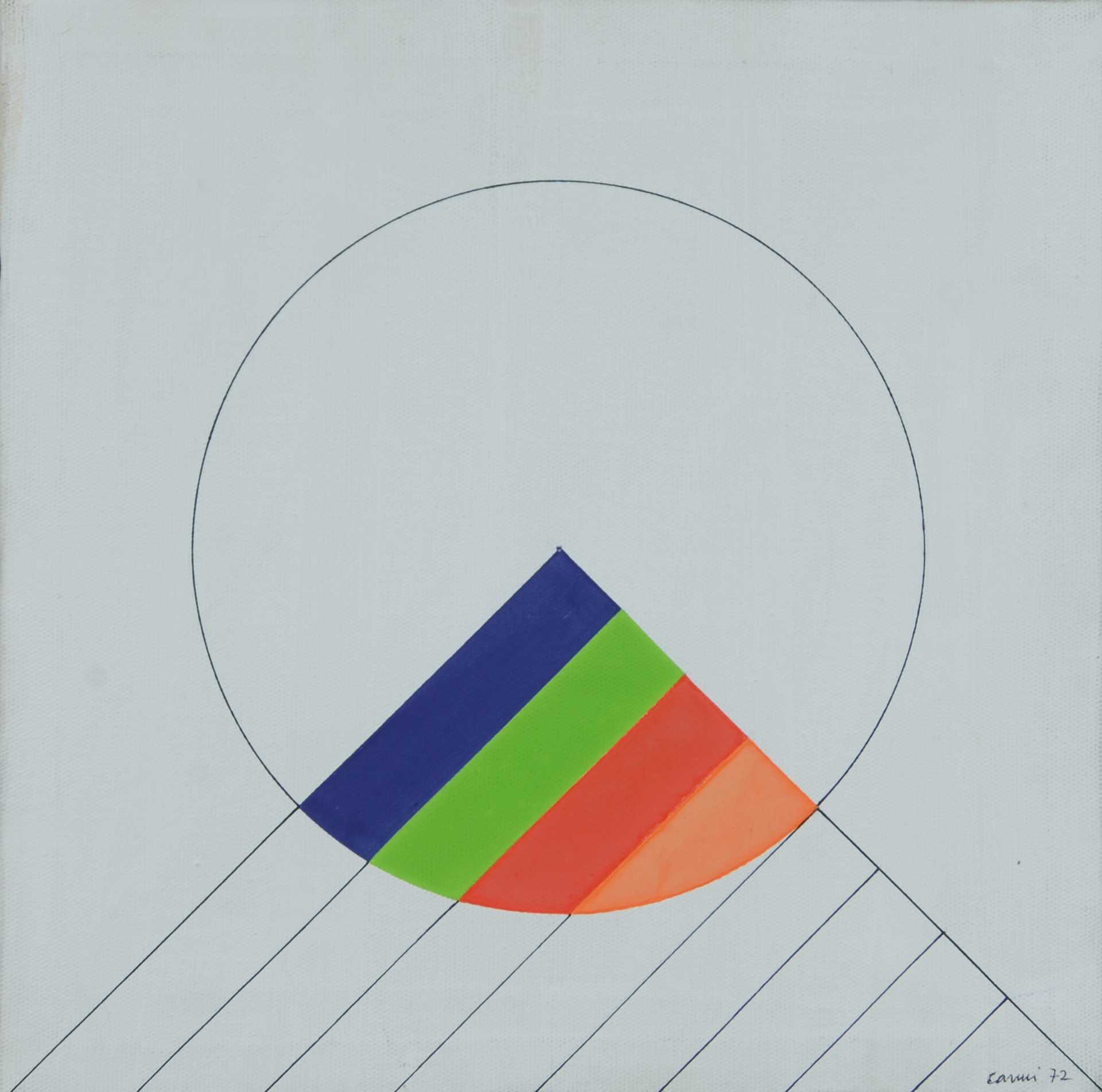 Eugenio Carmi, Segnale immaginario bianco