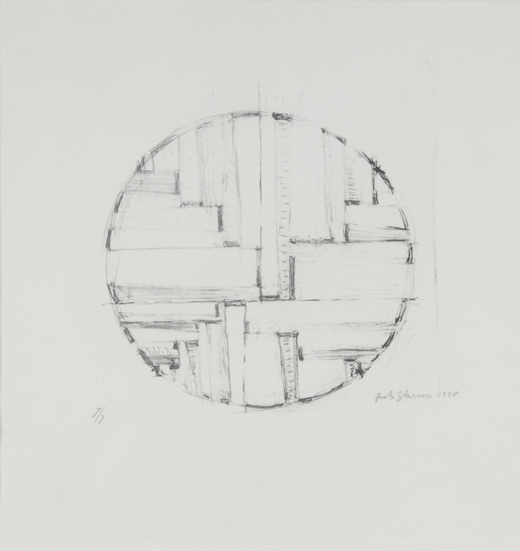 Fritz Glarner, Tondo