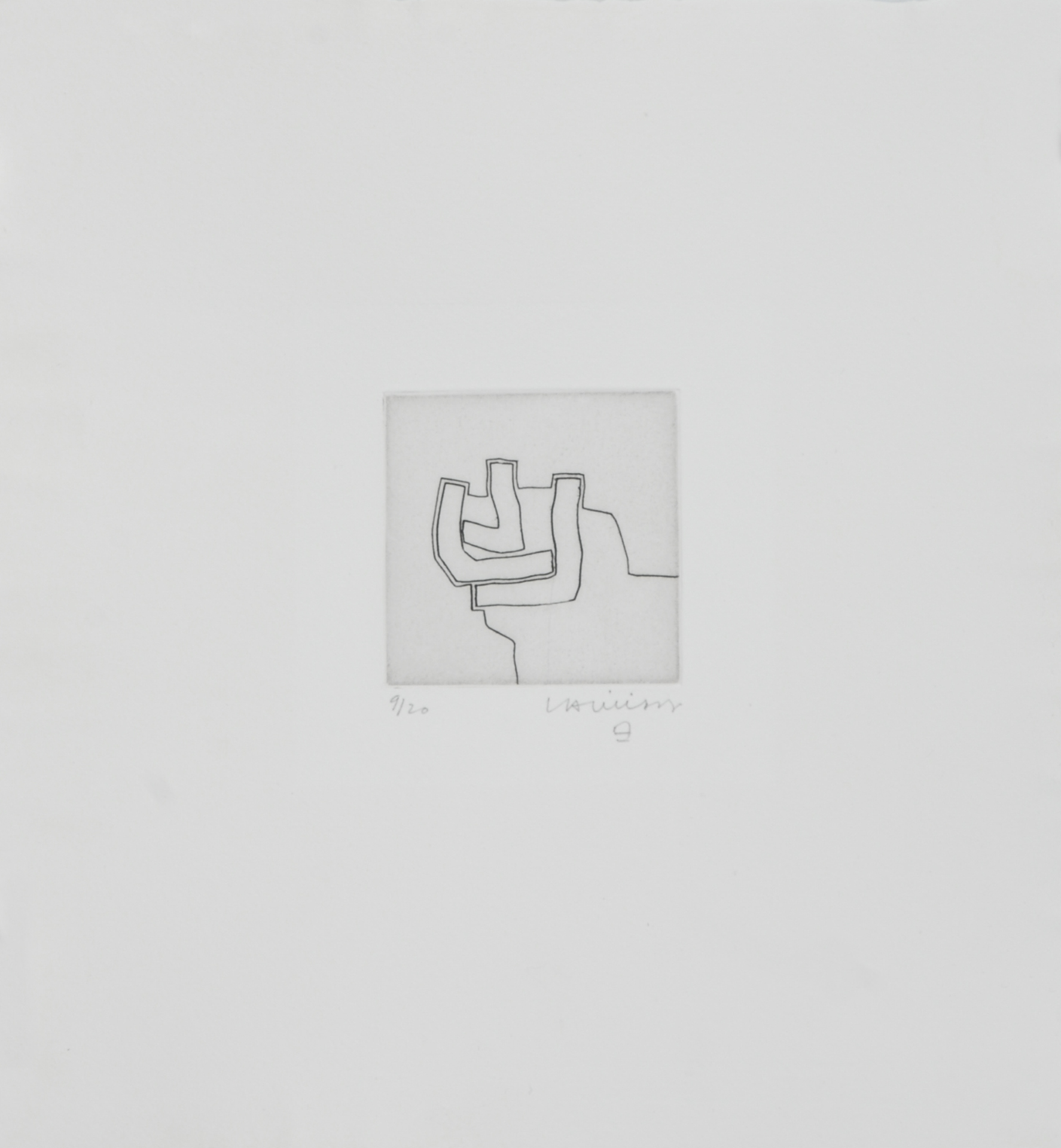 Eduardo Chillida, Trois sur trois