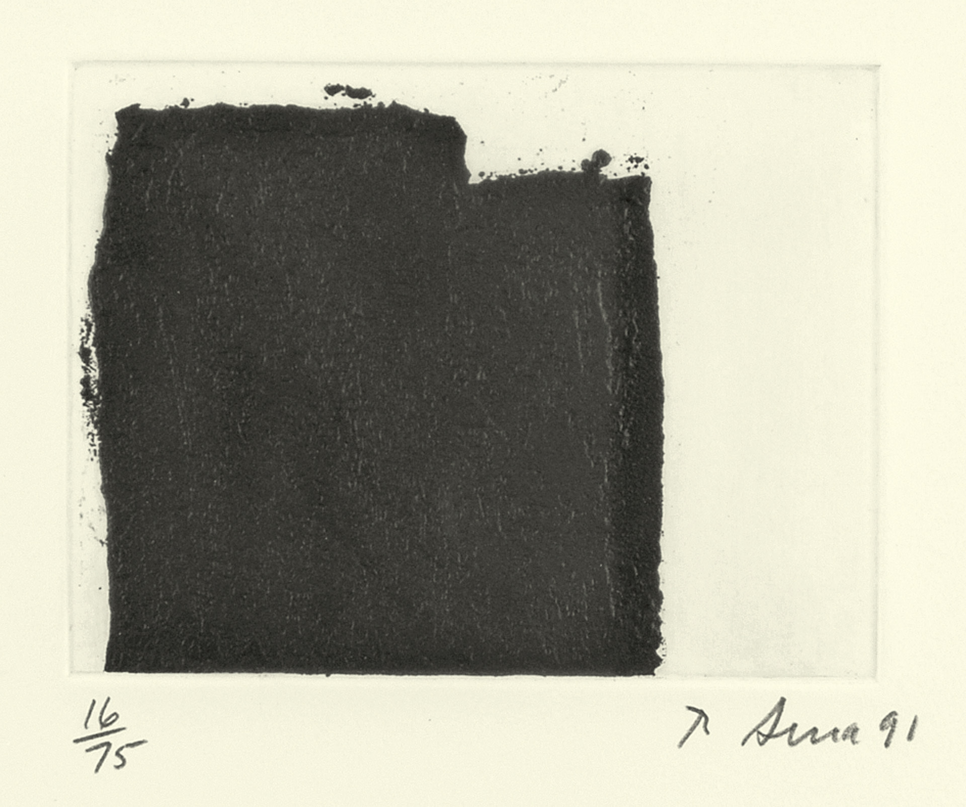 Richard Serra, 2 sheets: 5 and 7, from "Videy Afangar Series"