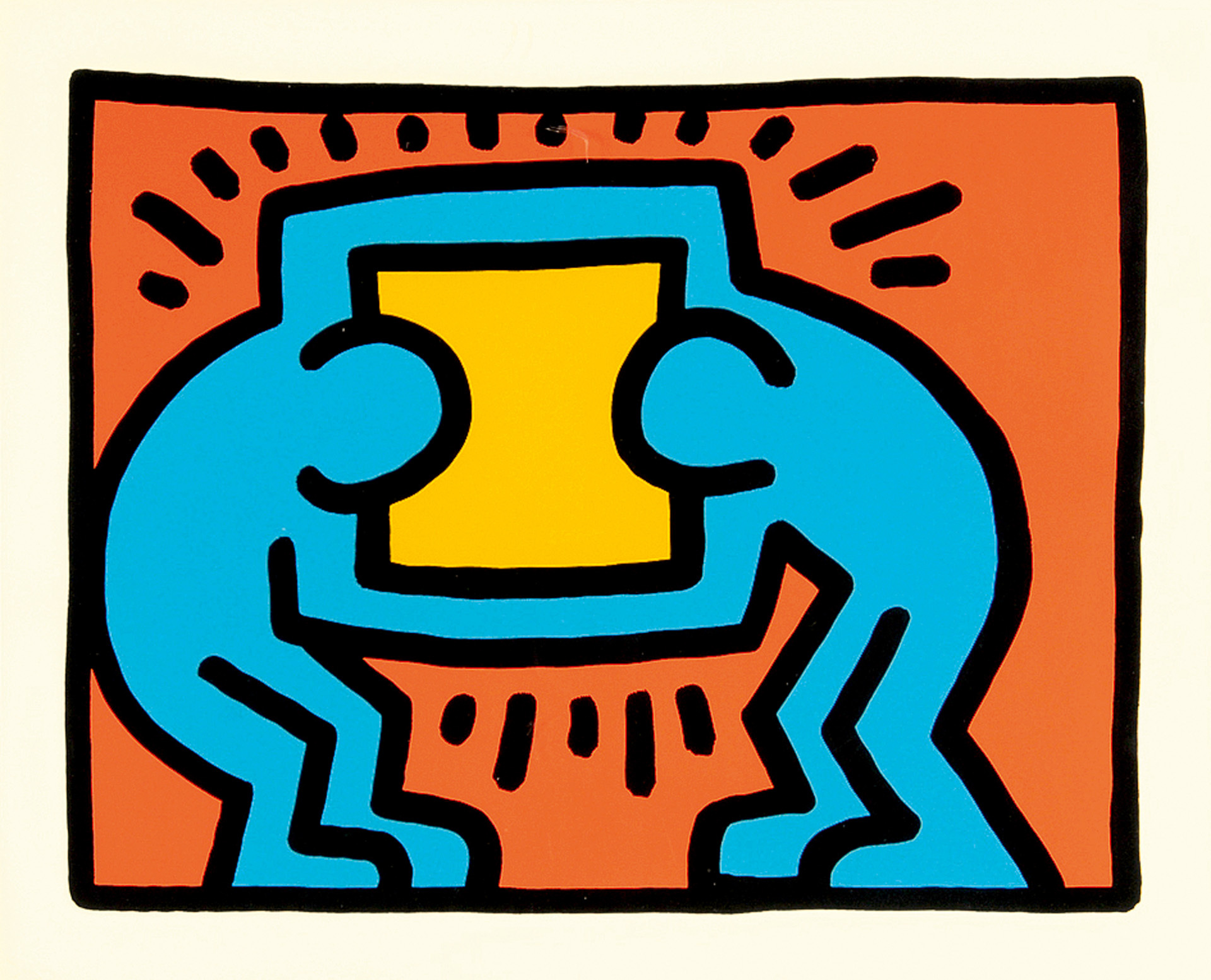 Keith Haring, Untitled, aus "Pop Shop VI"