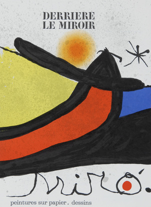 2 Hefte: J. Miró. Peintures sur papier - dessins, Nr. 193/194, 1971; J. Miró, Nr. 231