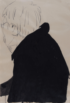 Schwarze Jacke