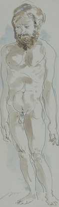Stehender Mann