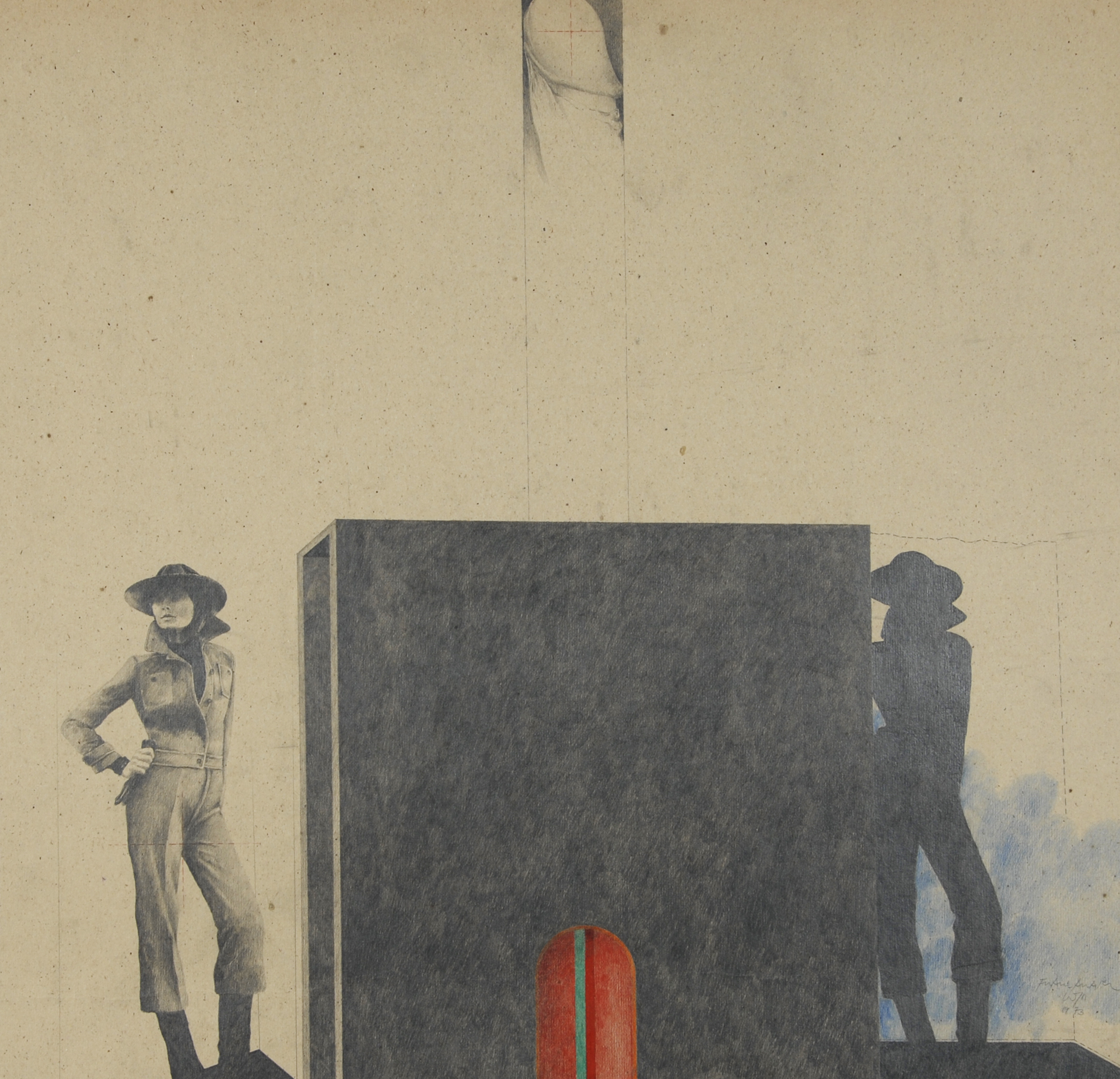 Franz Anatol Wyss, Landschaft mit Schatten