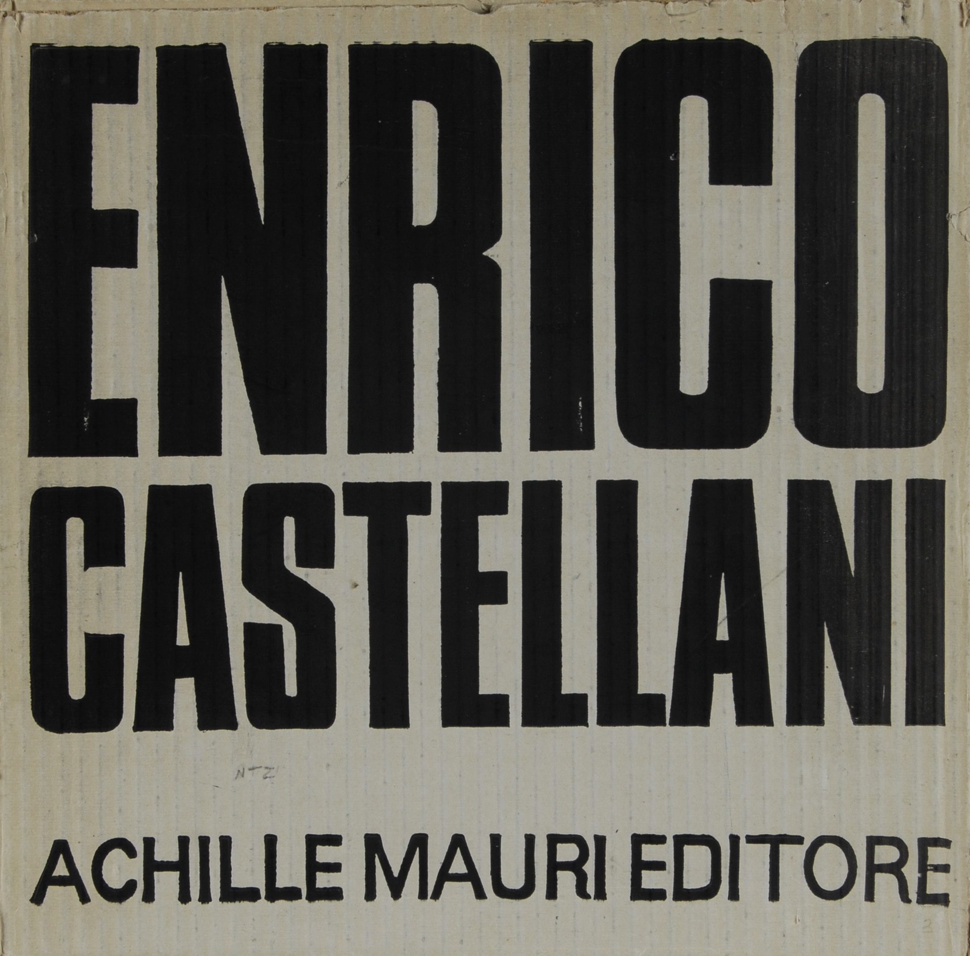 Enrico Castellani, Estroflessione