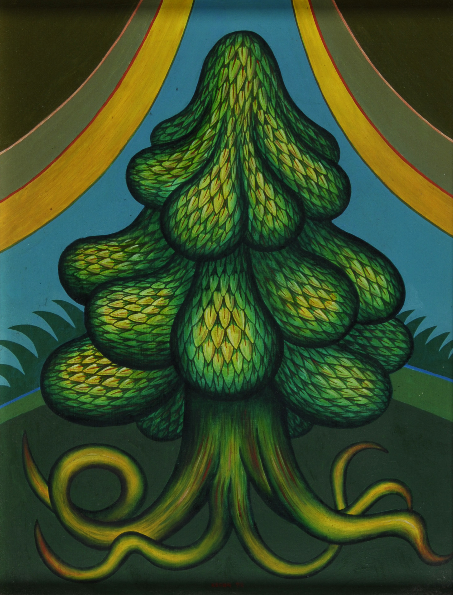 Hans Krenn, Baum mit Luftwurzeln