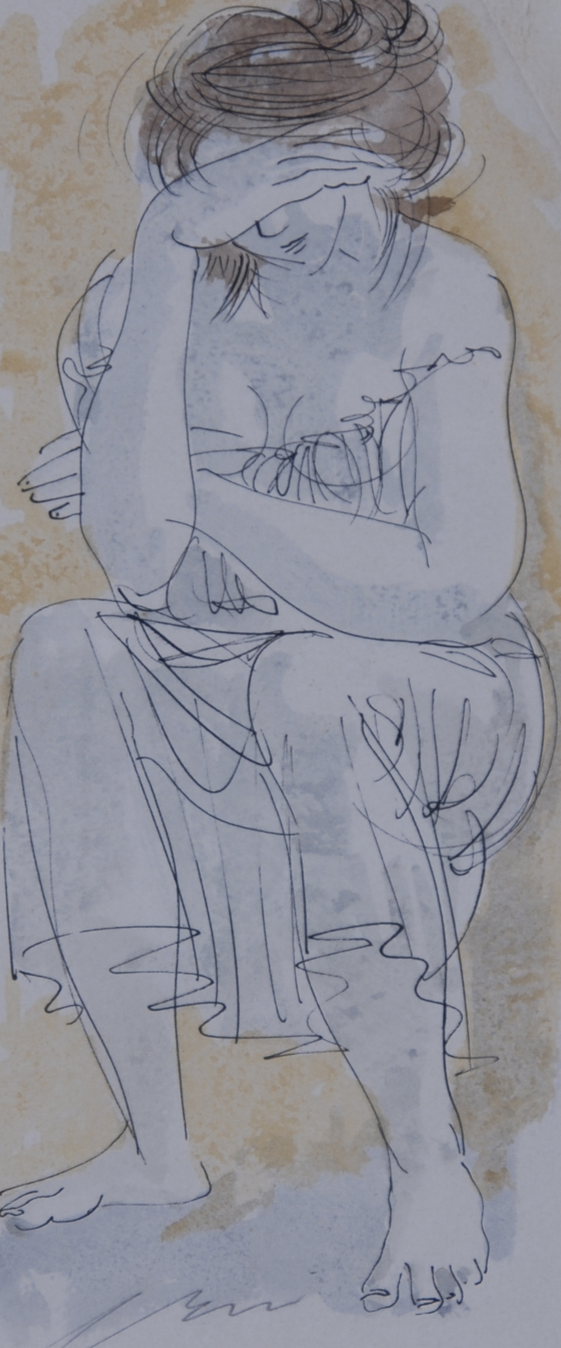 Hans Erni, Female Sitter