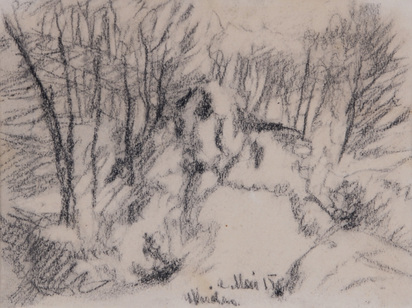 Landschaft mit Bäumen