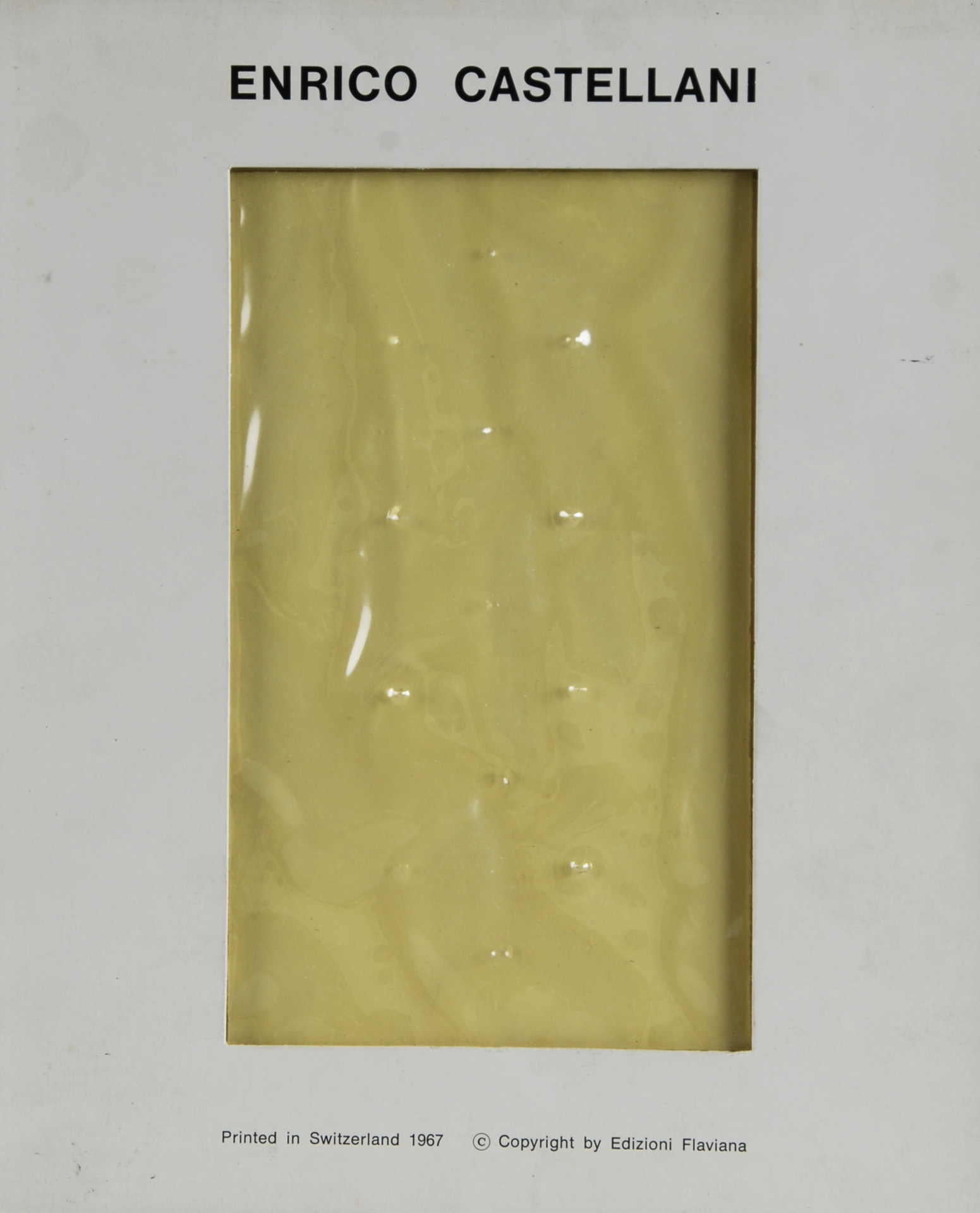Enrico Castellani, Superficie oro