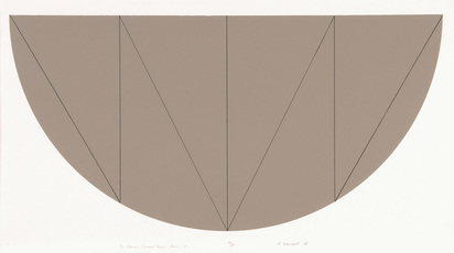 1/2 Brown Curved Area Series V