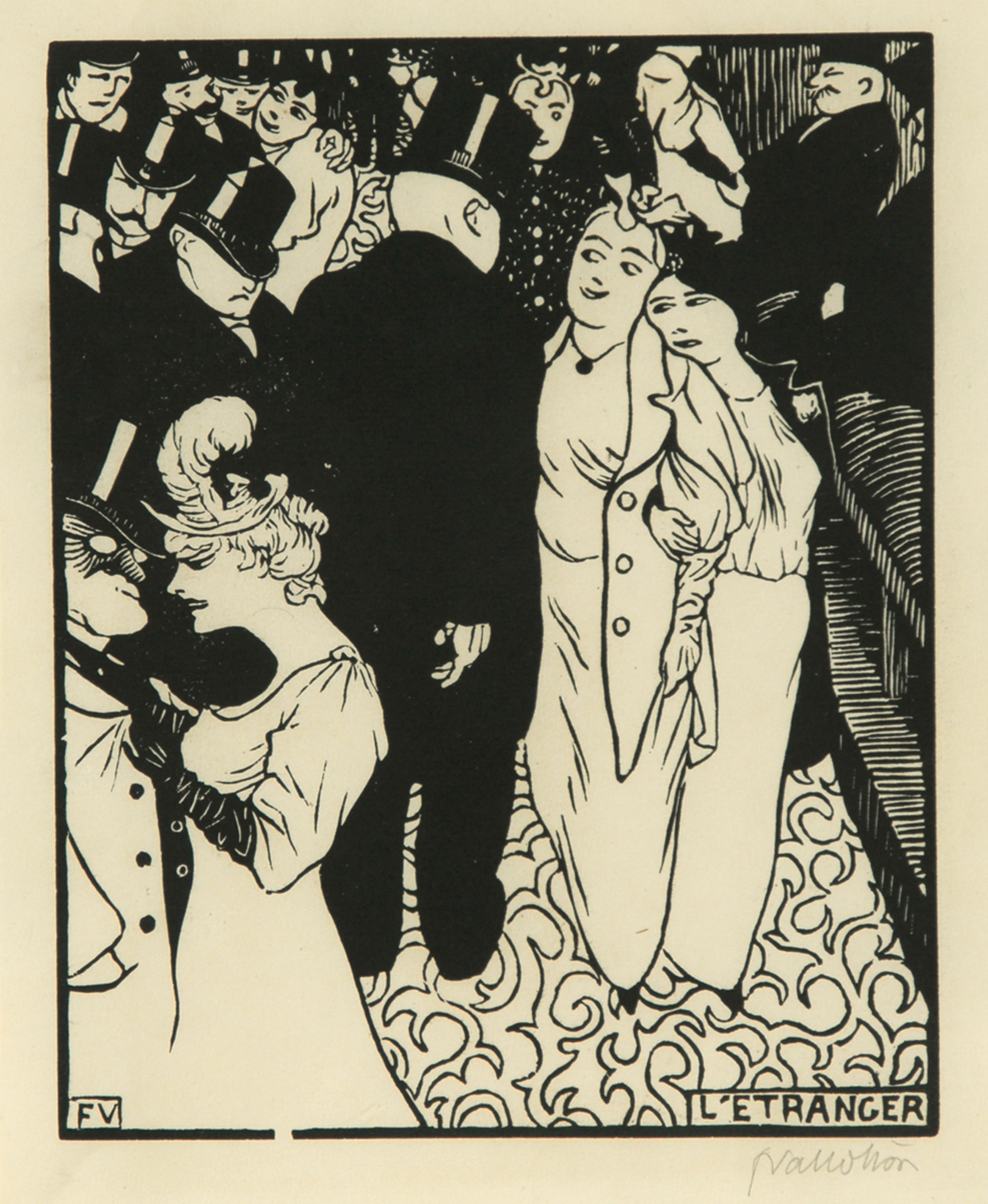 Félix Vallotton, L'étranger