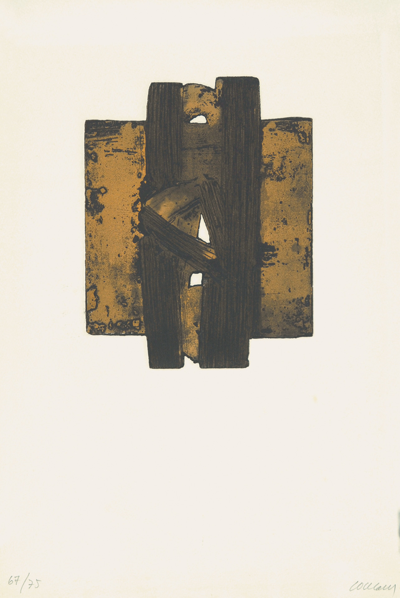 Pierre Soulages, Eau-forte XXVIII