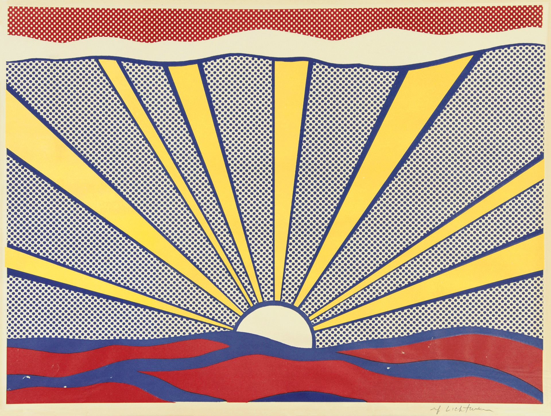 Roy Lichtenstein, Sunrise