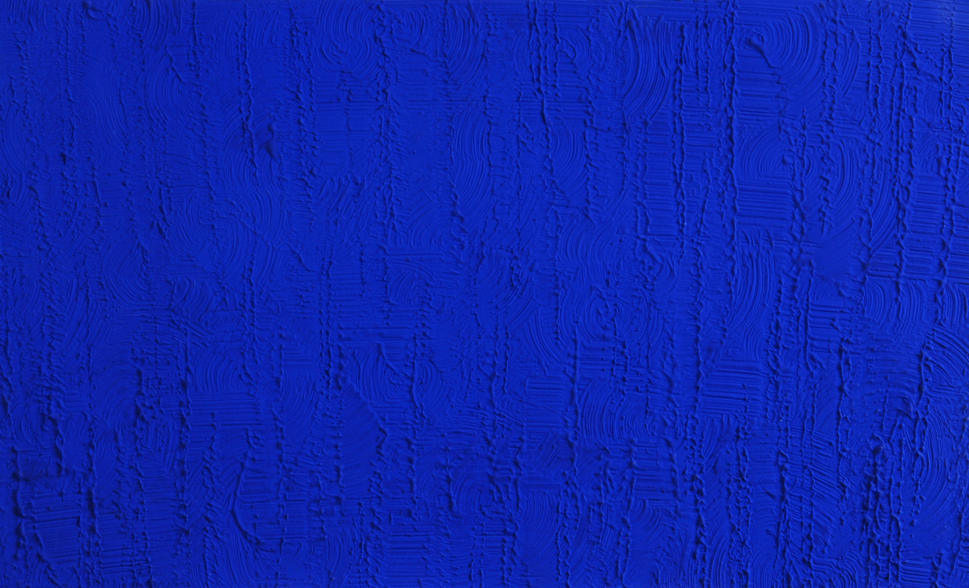 Yves Klein, Monochrome bleu sans titre
