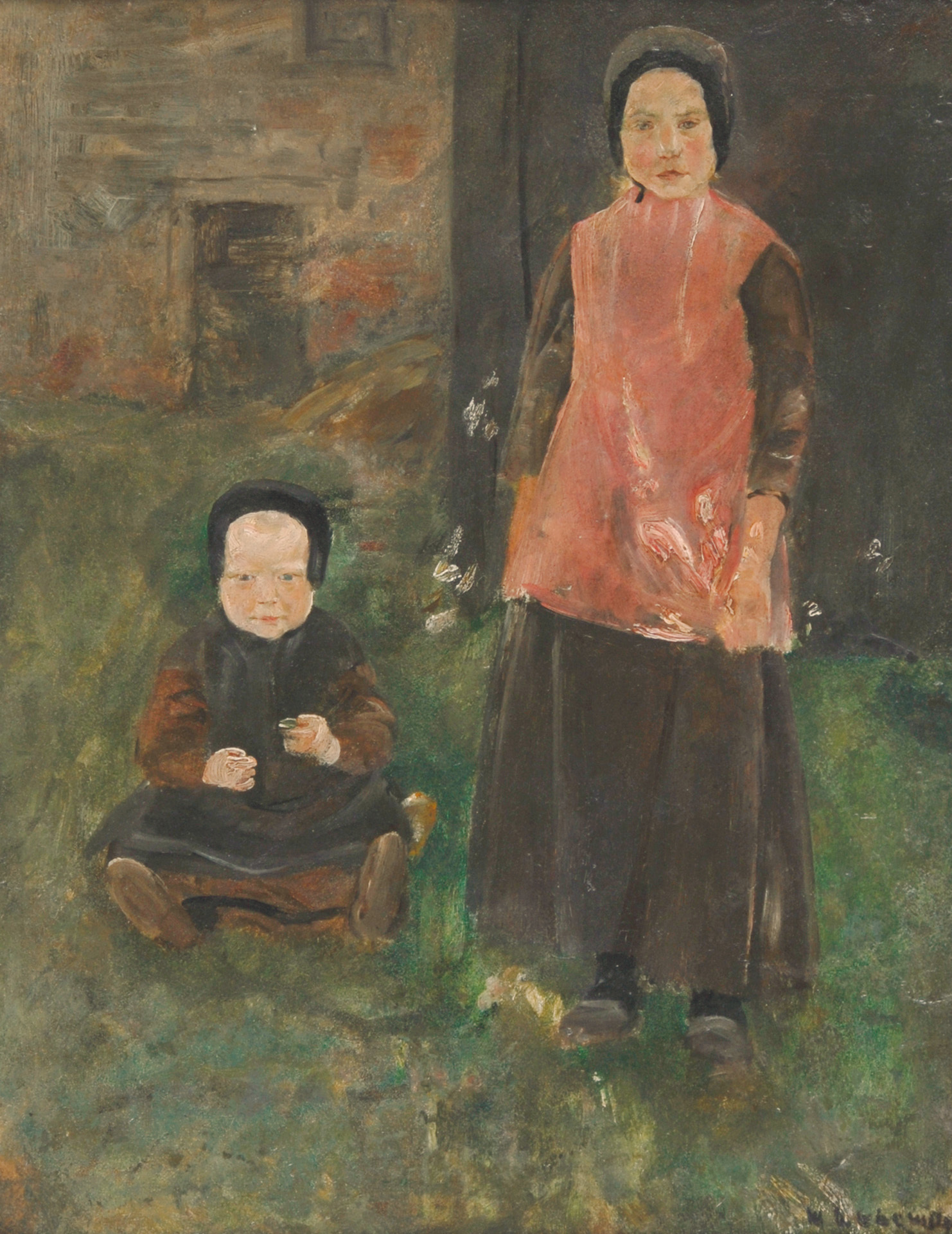 Max Liebermann, Zwei holländische Mädchen