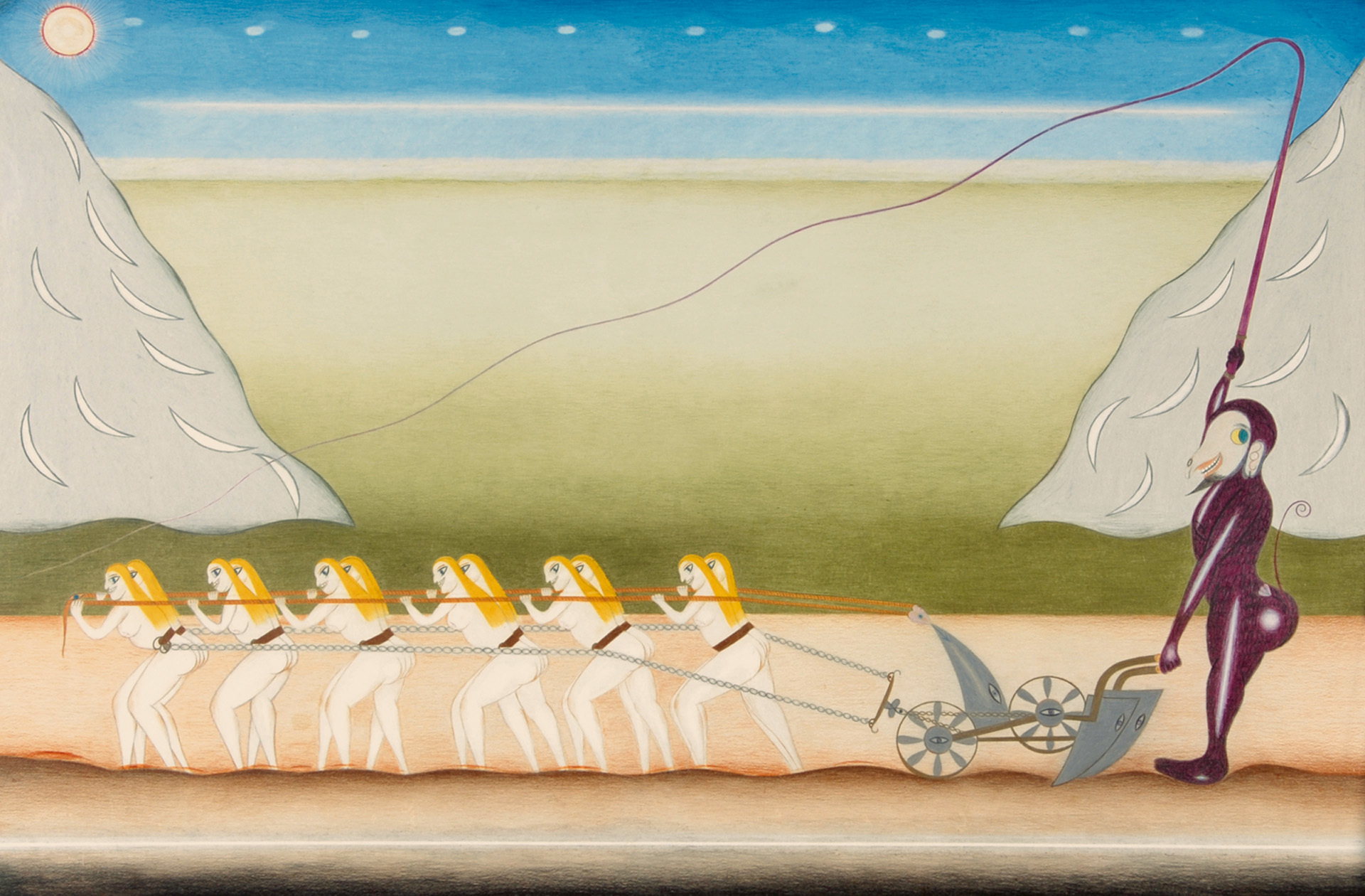 Friedrich Schröder-Sonnenstern, Der Fluch des Pfluges