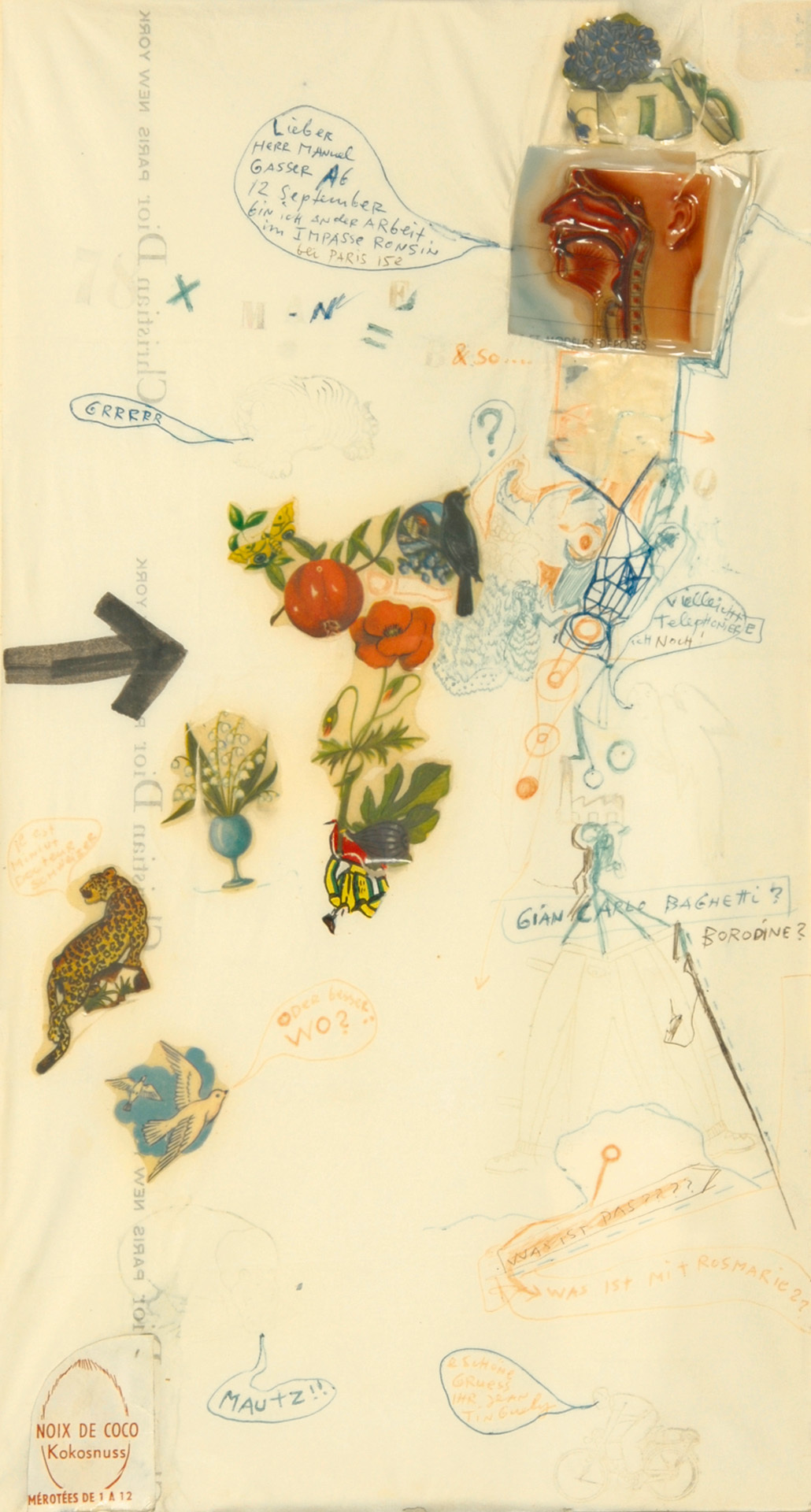 Jean Tinguely, Lieber Herr Manuel Gasser
