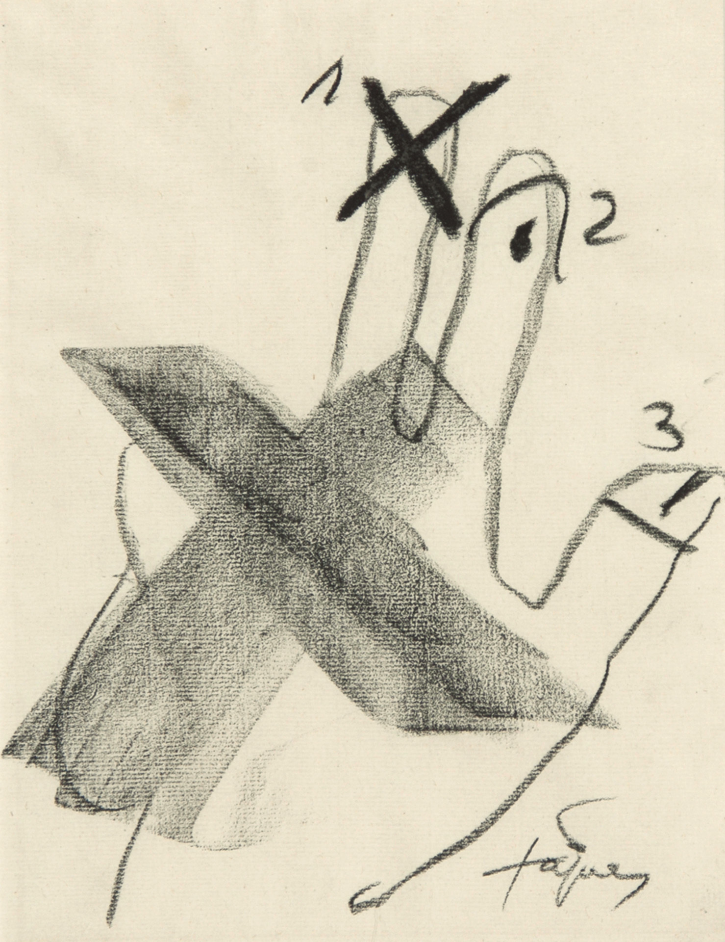 Antoni Tàpies, Sin título
