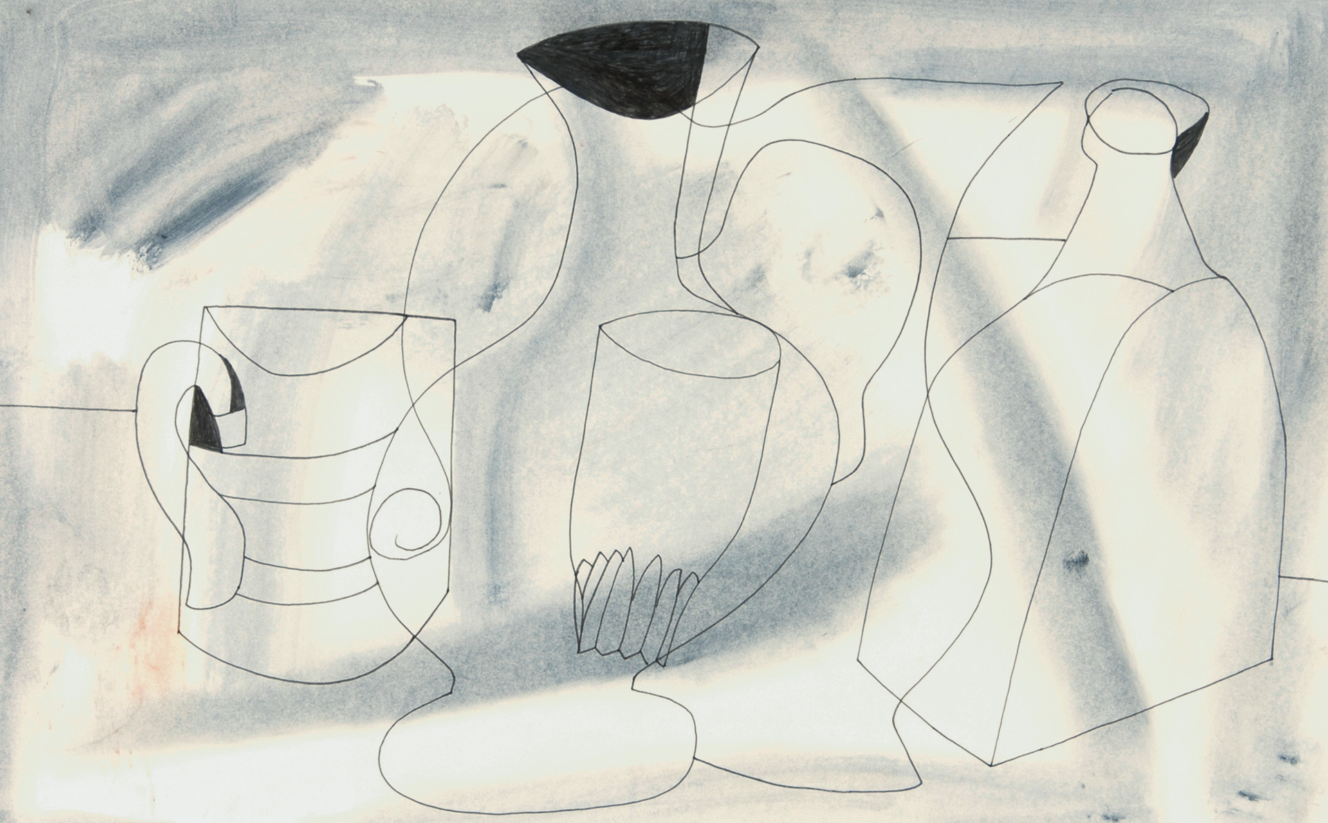 Ben Nicholson, Shadows in Breeze