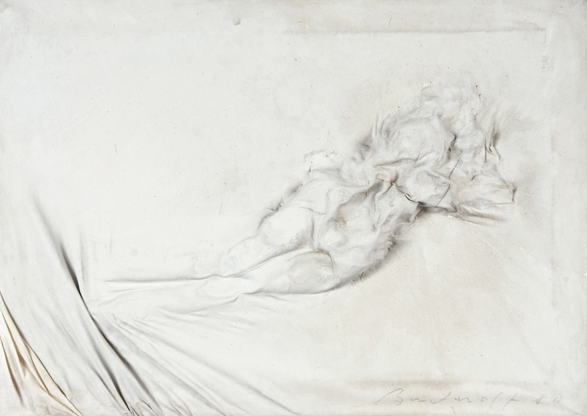 Jürgen Brodwolf, Female Body Underneath Cloth