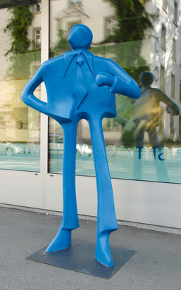 Strassenmann, aus der Serie "Strassenmänner"