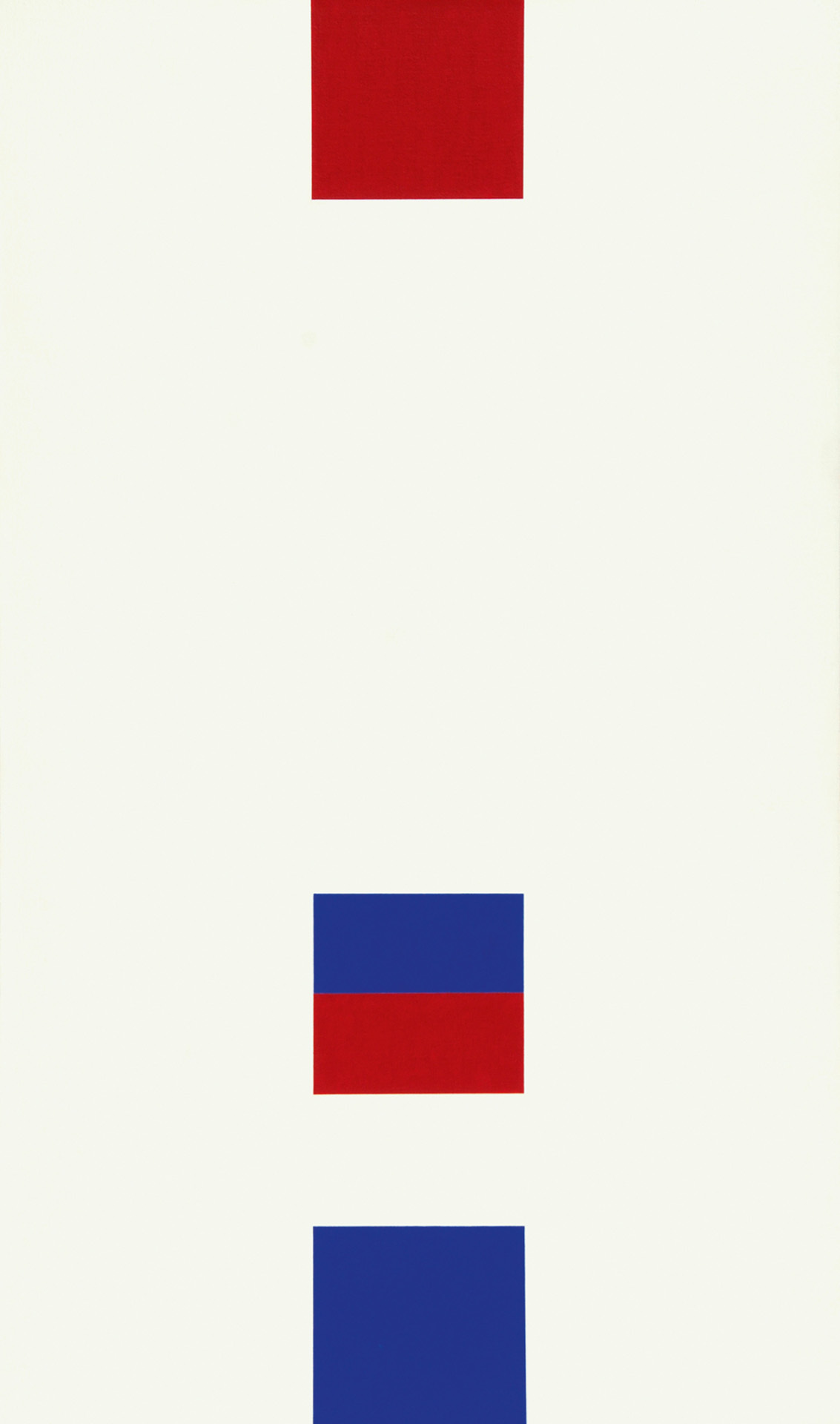 Andreas Brandt, Dunkelblau mit Rot