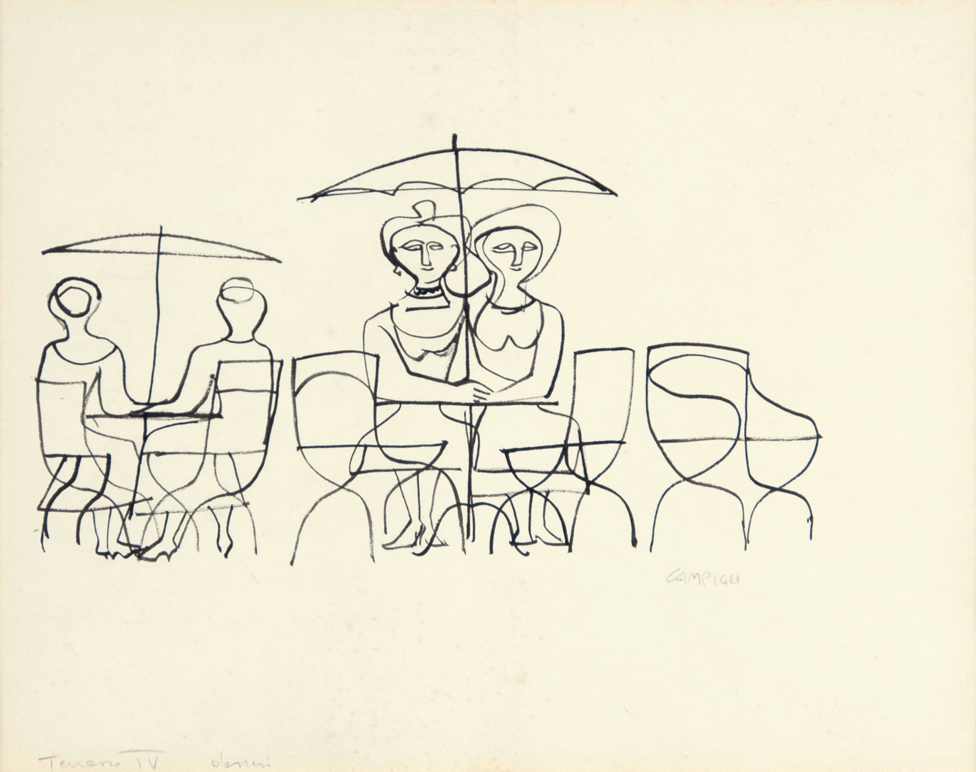 Massimo Campigli, Terrazze IV